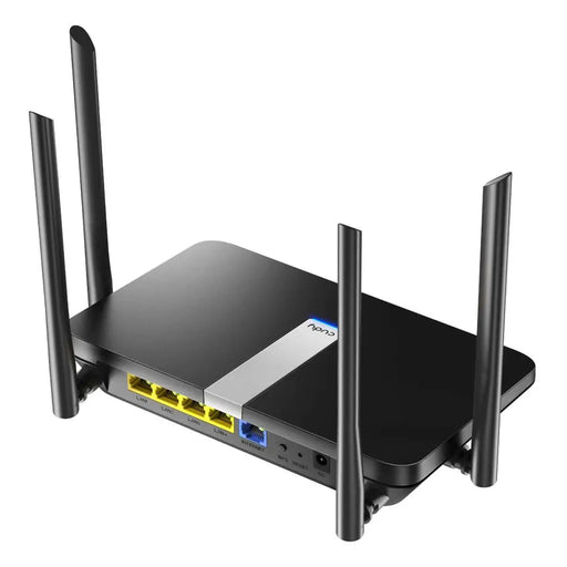 Wireless router Cudy X6 2.4/5 GHz 574 - 1201 Mbps 10/100/1000 - Безжични рутери<<<Мрежово оборудване<<<ValiAPI&&&WiFi