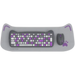 Wireless Set Keyboard Mouse Pad CANYON KITTY EDITION CNS-HSETW6VT CNS-HSETW6VT - Клавиатури<<<Периферия<<<Компютри и