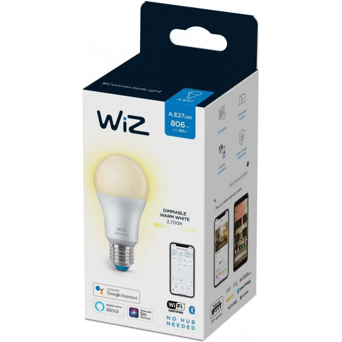 WI-FI LED LAMP MAT. 8W E27 WW DIM