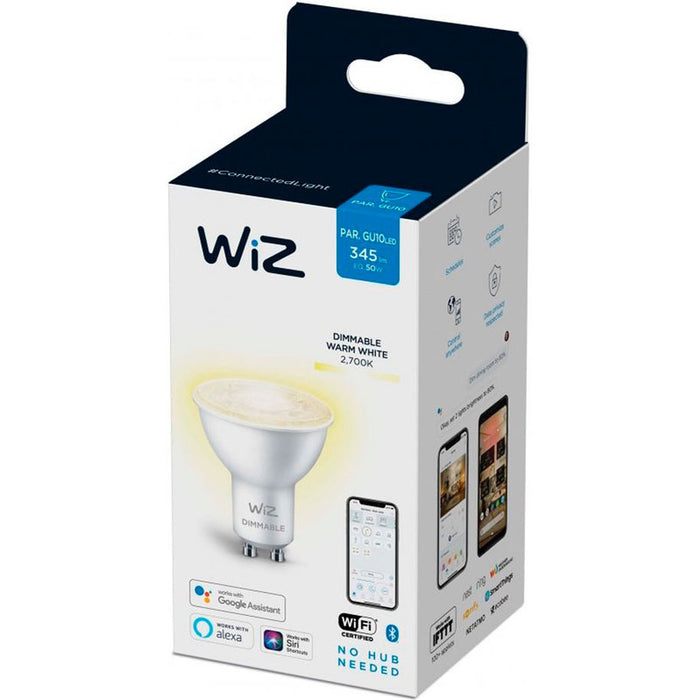 LED BULB GU10 4.9W 2700K 345LM DIMMABLE MAT WI-FI WIZ