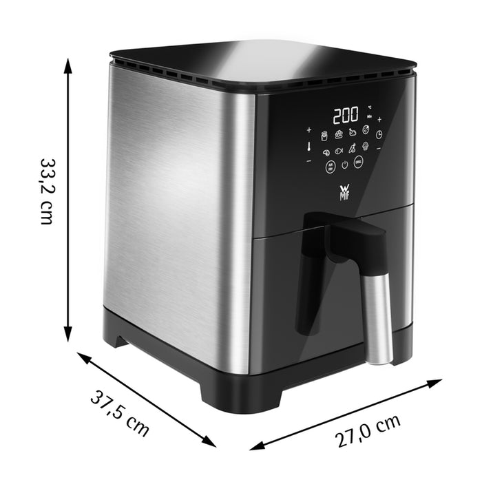 Healthy cooking device with hot air WMF MULTI TASTE 415570011 4.60 L, TIMER, BLACK