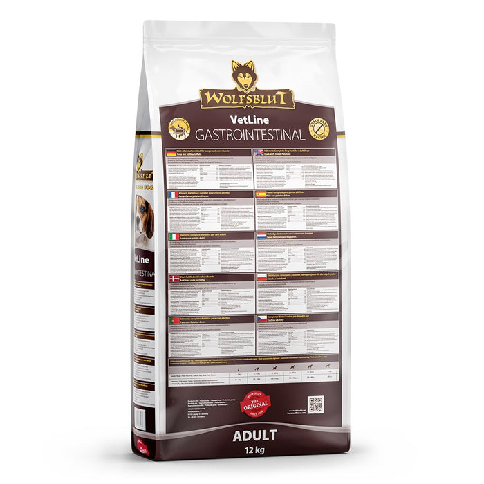 WOLFSBLUT VetLine Gastrointestinal Duck - dry dog food - 12kg