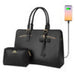 Women’s 15.6’’ laptop bag with cosmetic case Matein 1310 Black USB - Bags cases backpacks<<<IT Accessories<<<InnproXML