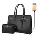 Women’s 15.6’’ laptop bag with cosmetic case Matein 1310 Black USB - Bags cases backpacks<<<IT Accessories<<<InnproXML