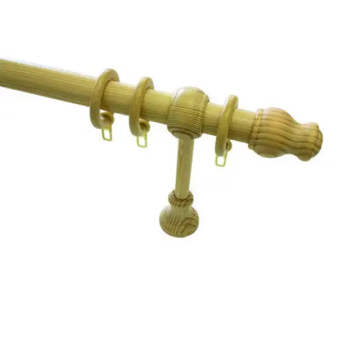 WOODEN CORNICE GARDINIA LUGANO 160 CM. PINE - Корнизи<<<Корнизи щори и пердета<<<Мебели и интериор<<<Praktiker