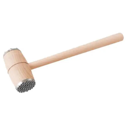 WOODEN MEAT HAMMER WITH ALUMINUM TIPS FACKELMANN - Съдове за готвене<<<Домашни потреби<<<Кухня<<<Praktiker