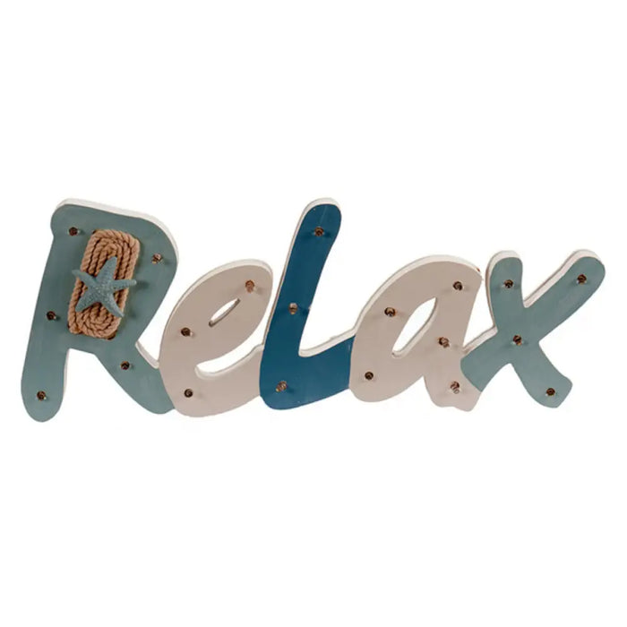 Wooden Sign Gift Decor LED Lights - Декорация и Осветление<<<Дом Градина<<<BigBuy&&&Други артикули за