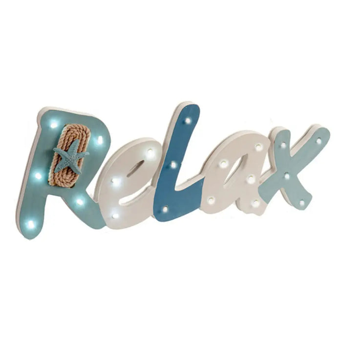 Wooden Sign Gift Decor LED Lights - Декорация и Осветление<<<Дом Градина<<<BigBuy&&&Други артикули за