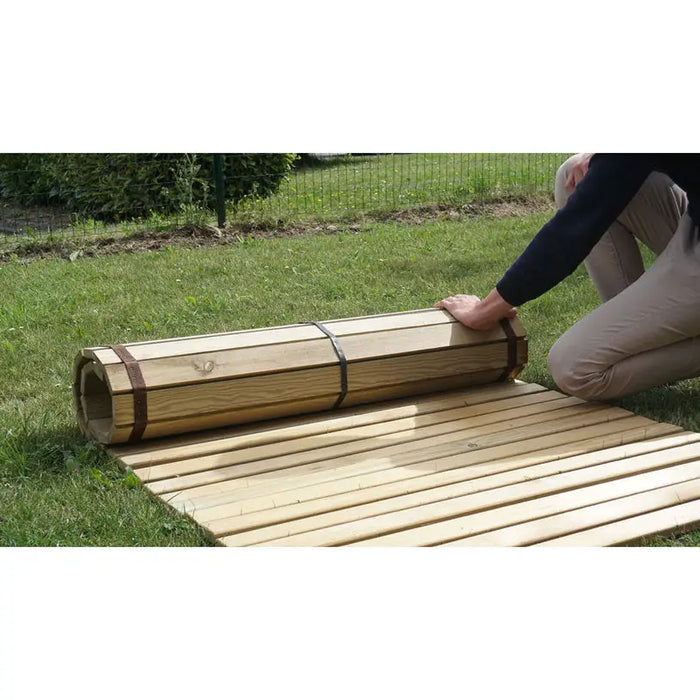 WOODEN TILE 90X200CM CERLAND MATEA - Декинг плочи<<<Външни настилки<<<Градина<<<Praktiker&&&Декинг плочи<<<Външни