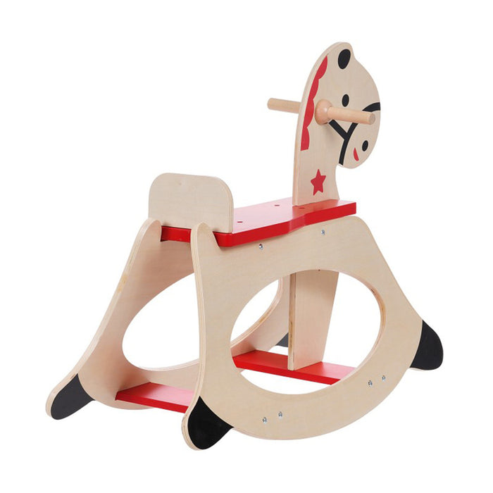 WOODEN WOODEN HORSE - SWING