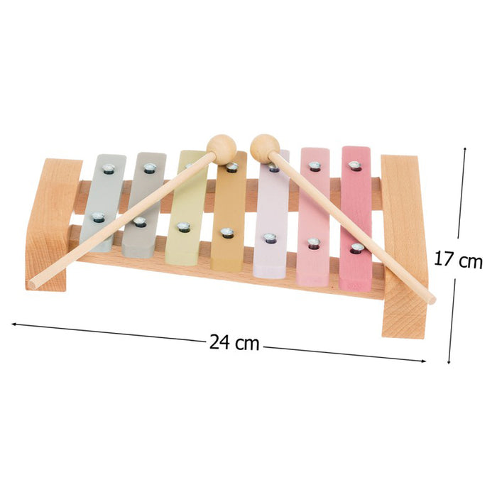 WOODEN CHILDREN'S WOODEN XYLOPHONE