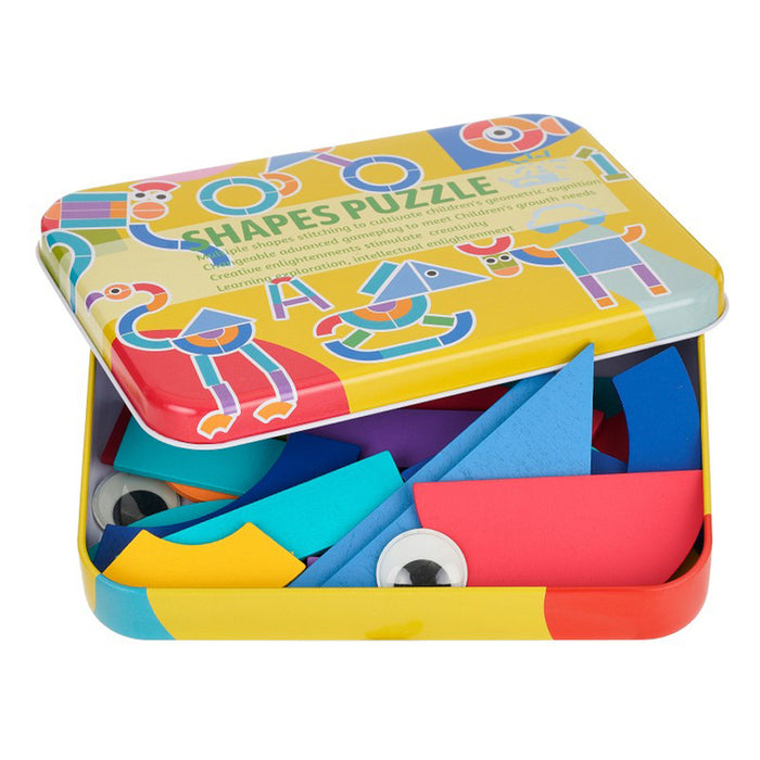 WOODEN PUZZLE SHAPES 36 PIECES