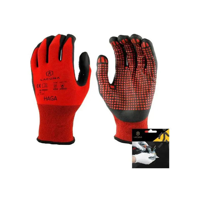 WORK GLOVES LACUNA HAGA - Ръкавици<<<Работно облекло<<<Инструменти и железария<<<Praktiker&&&Ръкавици<<<Работно облекло