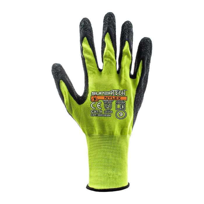 GLOVES SIZE: 9 WORKLINK ST NYLEX