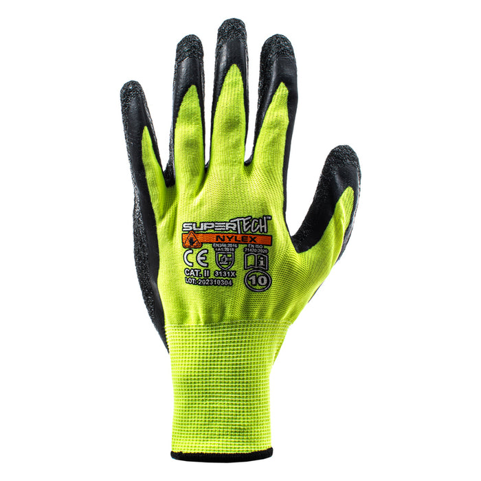 GLOVES SIZE: 10 WORKLINK ST NYLEX