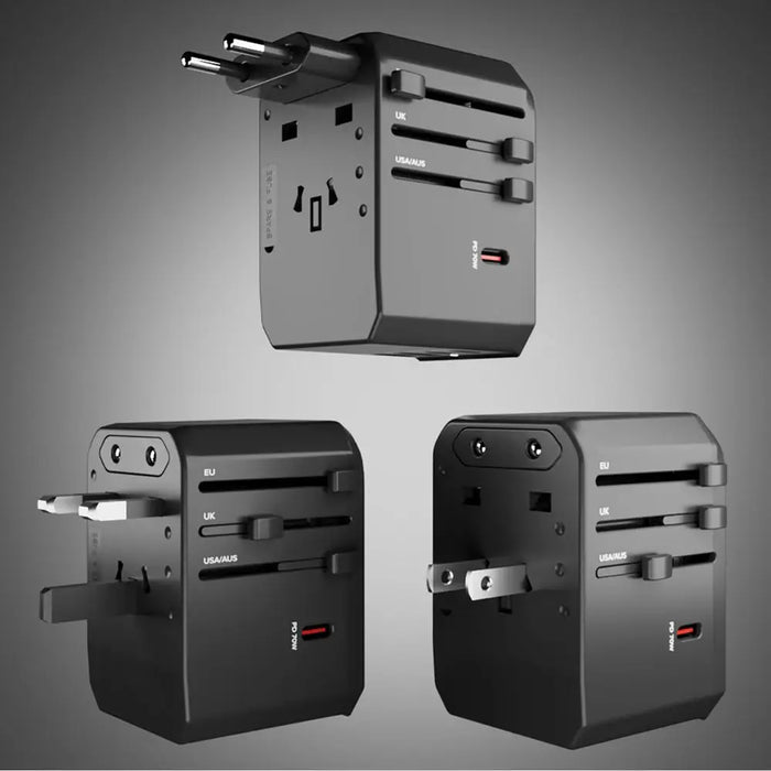 World travel GaN 70W adapter with pouch case - *Kategoria tymczasowa<<<HurtelXML