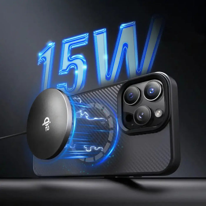 Wozinsky 15W Wireless Qi2 Inductive Charger - Black - Ładowarki indukcyjne<<<HurtelXML
