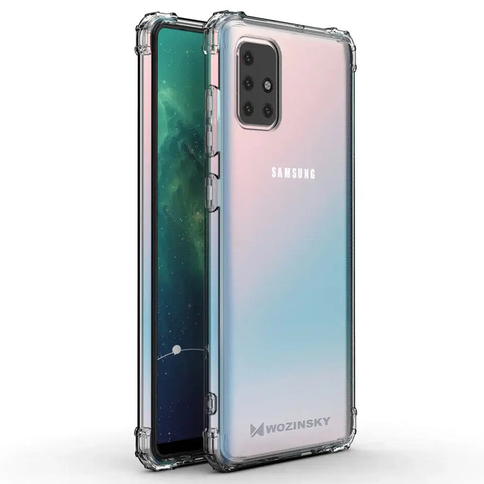Wozinsky Anti Shock durable case with Military Grade Protection for Samsung Galaxy M51 transparent - Cell phone cases