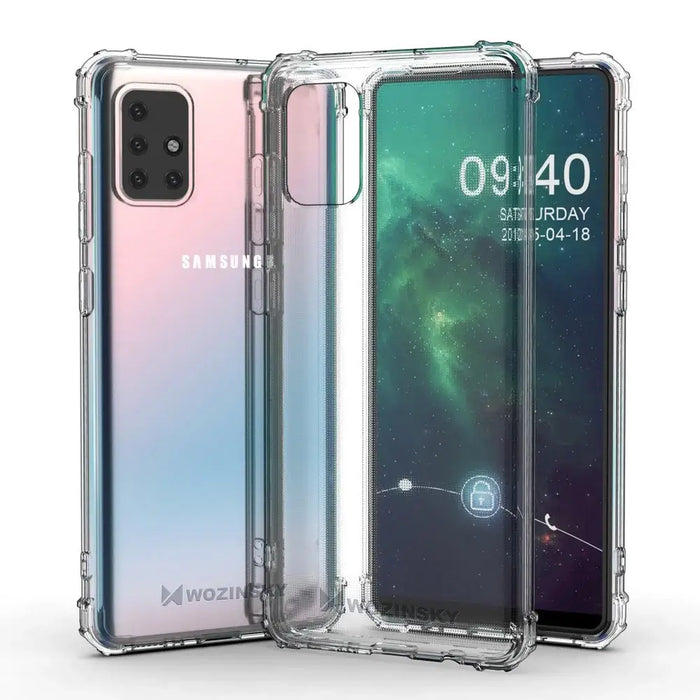 Wozinsky Anti Shock durable case with Military Grade Protection for Samsung Galaxy M51 transparent - Cell phone cases