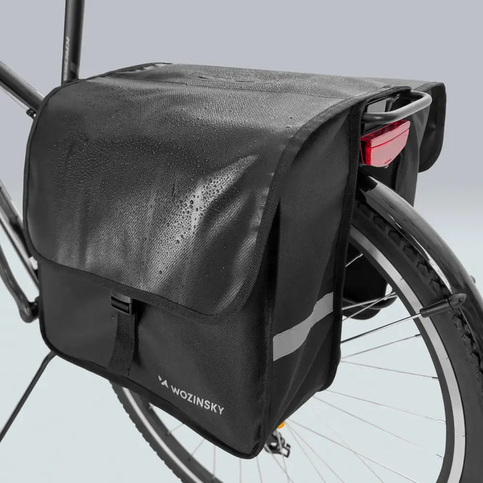Wozinsky bicycle pannier double 28 l black (WBB34BK) - Torby rowerowe<<<HurtelXML&&&Bags and panniersSIR-TOR<<<Bicycles