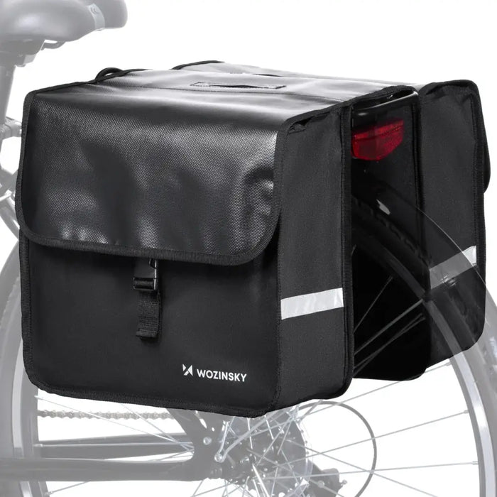Wozinsky bicycle pannier double 28 l black (WBB34BK) - Torby rowerowe<<<HurtelXML&&&Bags and panniersSIR-TOR<<<Bicycles