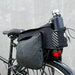 Wozinsky bike carrier bag with 9l shoulder strap (rain cover included) black (WBB22BK) - Torby rowerowe<<<HurtelXML
