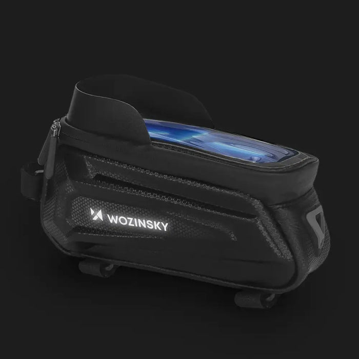 Wozinsky Bike Frame Bag 1.7l Phone Cover Black (WBB28BK) - Torby rowerowe<<<HurtelXML