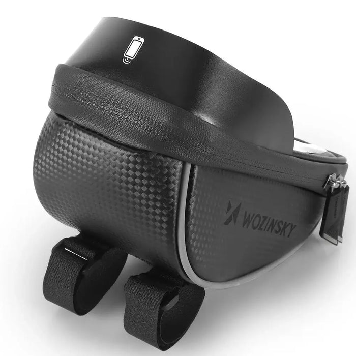Wozinsky bike handlebar bag with phone case 1l black (WBB16BK) - Torby rowerowe<<<HurtelXML