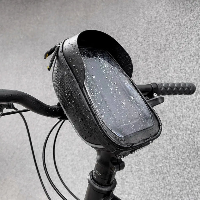 Wozinsky bike handlebar bag with phone case 1l black (WBB16BK) - Torby rowerowe<<<HurtelXML