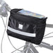 Wozinsky bike handlebar bag with phone case 2l black (WBB12BK) - Torby rowerowe<<<HurtelXML&&&Bags