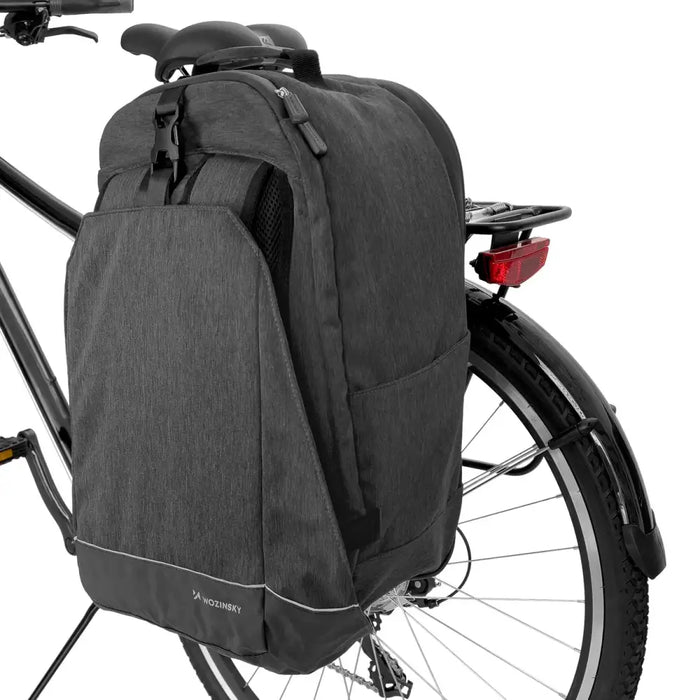 Wozinsky bike pannier bag bike backpack with frame 2in1 40l black (WBB33BK) - Torby rowerowe<<<HurtelXML