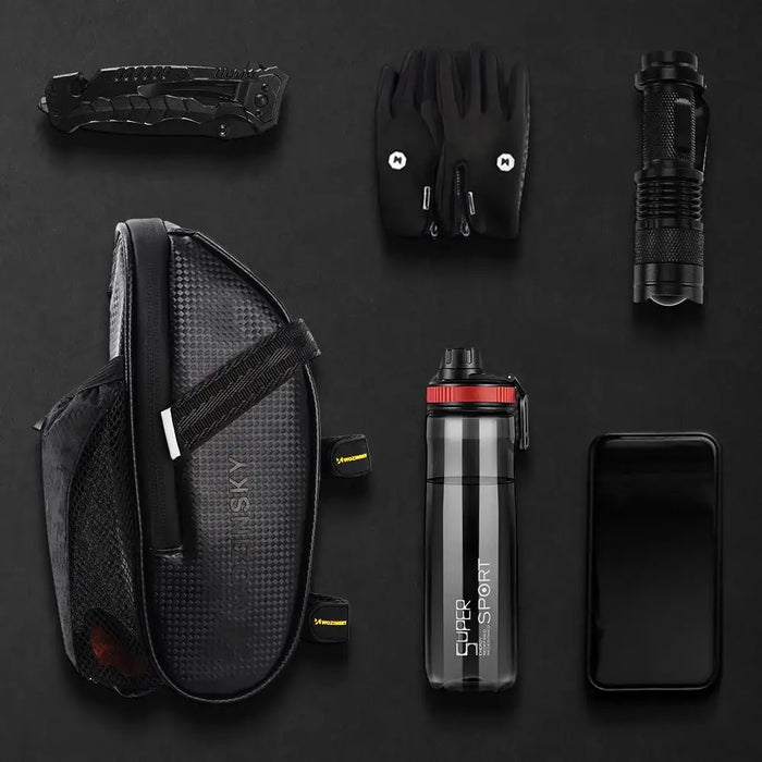 Wozinsky bike saddle bag 1.5 l black (WBB20BK) - Torby rowerowe<<<HurtelXML