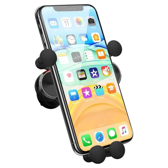 Wozinsky car phone holder gravity for ventilation grille black (WCH-05) - Uchwyty samochodowe do telefonów<<<HurtelXML