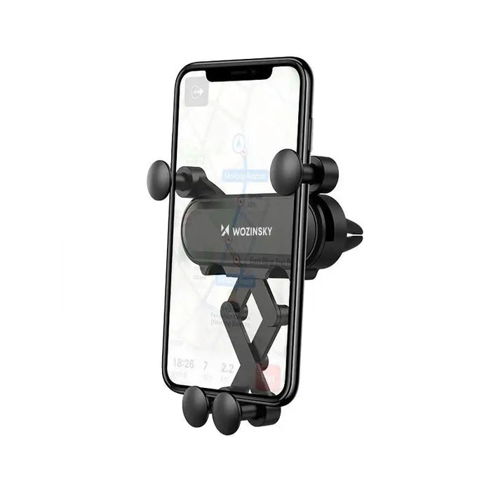 Wozinsky car phone holder gravity for ventilation grille black (WCH-05) - Uchwyty samochodowe do telefonów<<<HurtelXML