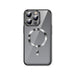 Wozinsky Electroplated Magsafe case for Samsung Galaxy S24 FE - silver - Cell phone cases and covers<<<HurtelXML
