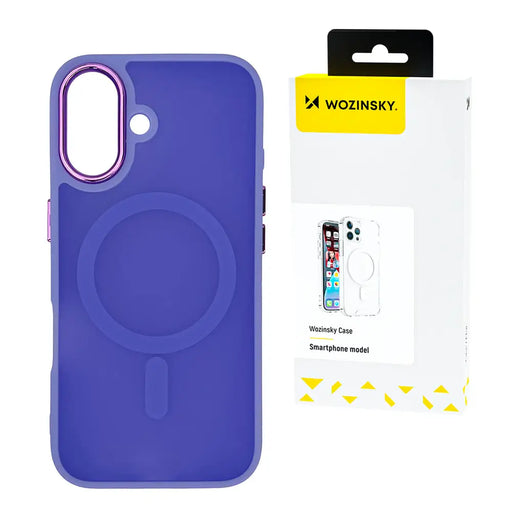 Wozinsky Fashion Case with MagSafe for Samsung Galaxy S24 FE - Purple - Cell phone cases and covers<<<HurtelXML