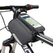 Wozinsky frame bike bag + detachable phone cover up to 6.5 ’1.5l black (WBB7BK) - Torby rowerowe<<<HurtelXML&&&Bags