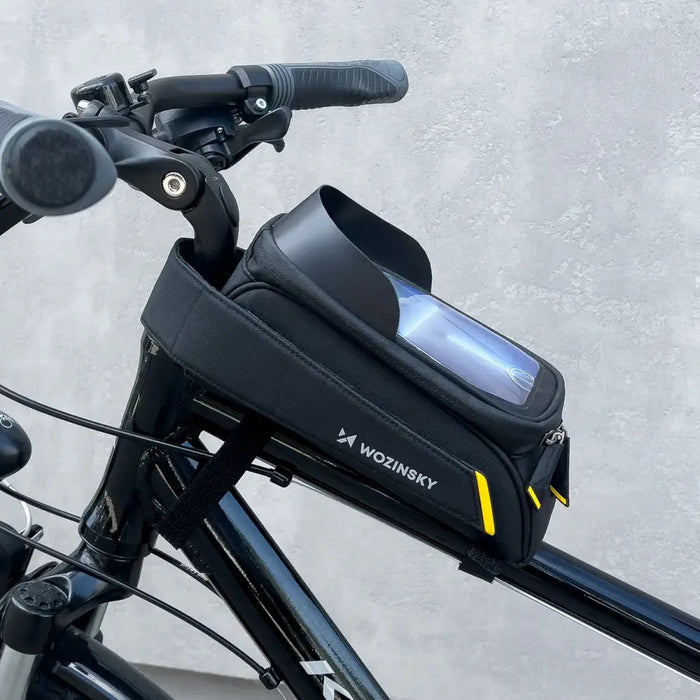 Wozinsky frame bike bag with phone case 1l black (WBB25BK) - Torby rowerowe<<<HurtelXML