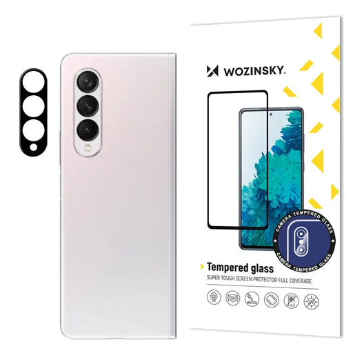 Wozinsky Full Camera Glass 9H Full Camera Tempered Glass for Samsung Galaxy Z Fold 3 - Cell phone tempered