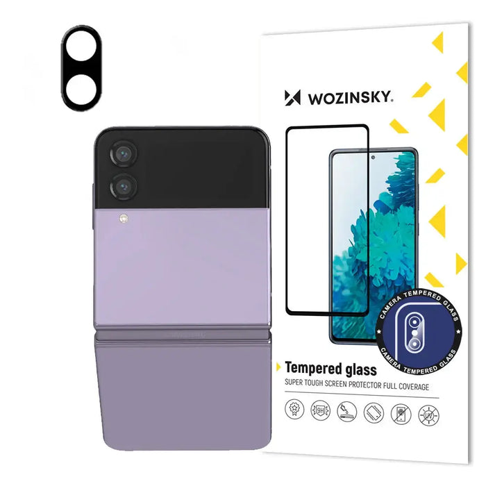Wozinsky Full Camera Glass for Samsung Galaxy Z Flip 4 - Cell phone tempered glass<<<HurtelXML