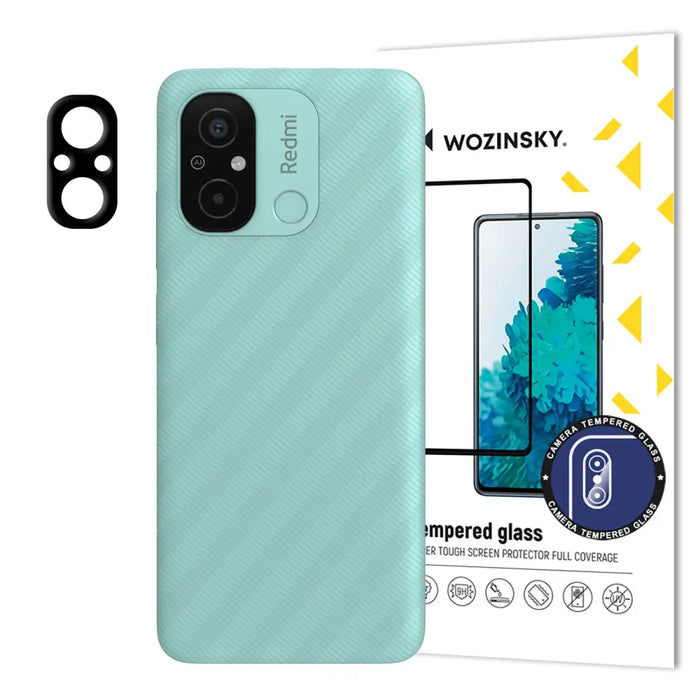 Wozinsky Full Camera Glass for Xiaomi Redmi 11A / Poco C55 / Redmi 12C - Cell phone tempered glass<<<HurtelXML