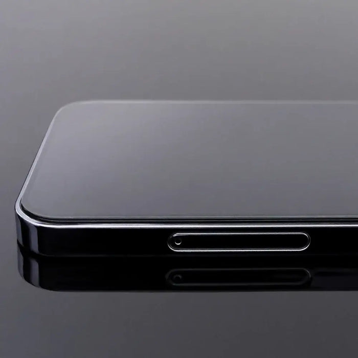 Wozinsky Full Cover Flexi Nano Glass Film Tempered Glass with Frame iPhone 12 Mini Black - Cell phone tempered