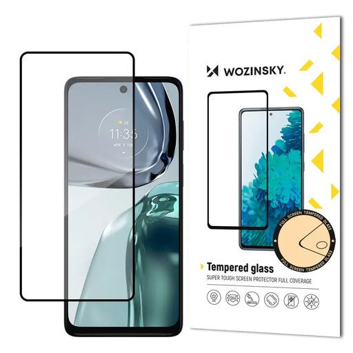Wozinsky Full Glue Tempered Glass for Motorola Moto G62 - Cell phone tempered glass<<<HurtelXML