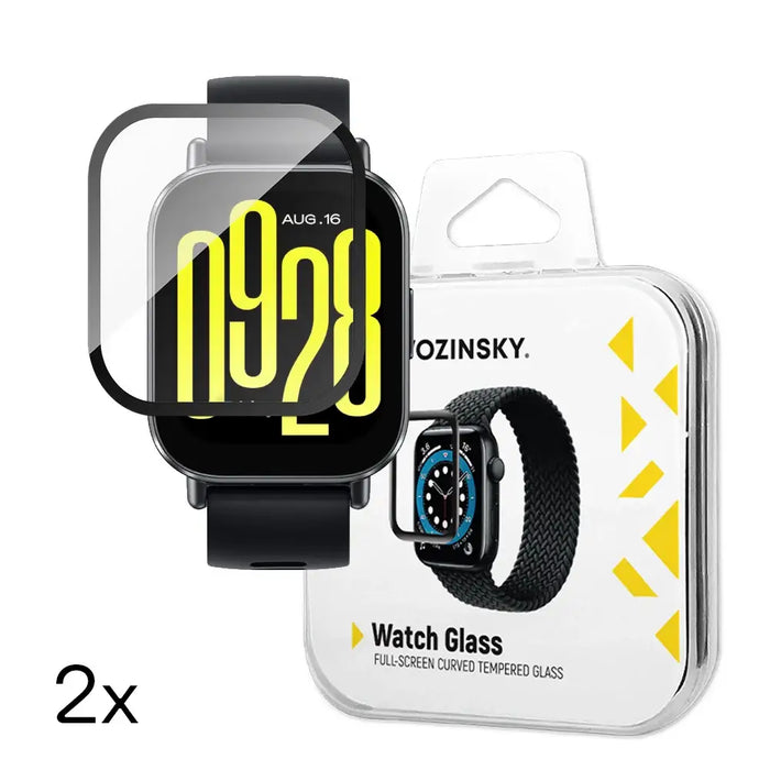 Wozinsky Full Glue Tempered Glass for Xiaomi Redmi Watch 4 (2 pcs.) - Cell phone tempered glass<<<HurtelXML