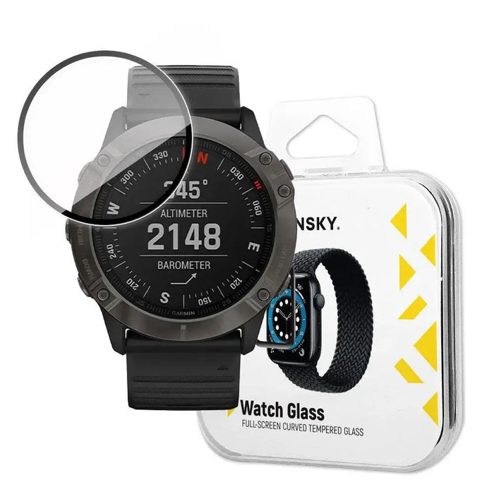 Wozinsky Hybrid Watch Glass for Garmin Fenix 6 Pro - Cell phone tempered glass<<<HurtelXML