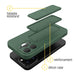Wozinsky Kickstand Case iPhone 13 Pro Max Silicone Case with Stand Mint - Cell phone cases and covers<<<HurtelXML