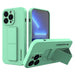 Wozinsky Kickstand Case iPhone 13 Silicone Case with Stand Mint - Cell phone cases and covers<<<HurtelXML