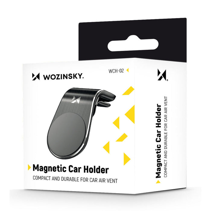 Wozinsky Magnetic Phone Holder for Air Vent Black (WCH-02) - Uchwyty samochodowe do telefonów<<<HurtelXML