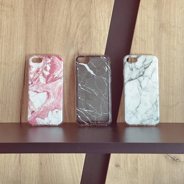 Wozinsky Marble TPU case cover for iPhone 13 Pro Max black - Cell phone cases and covers<<<HurtelXML