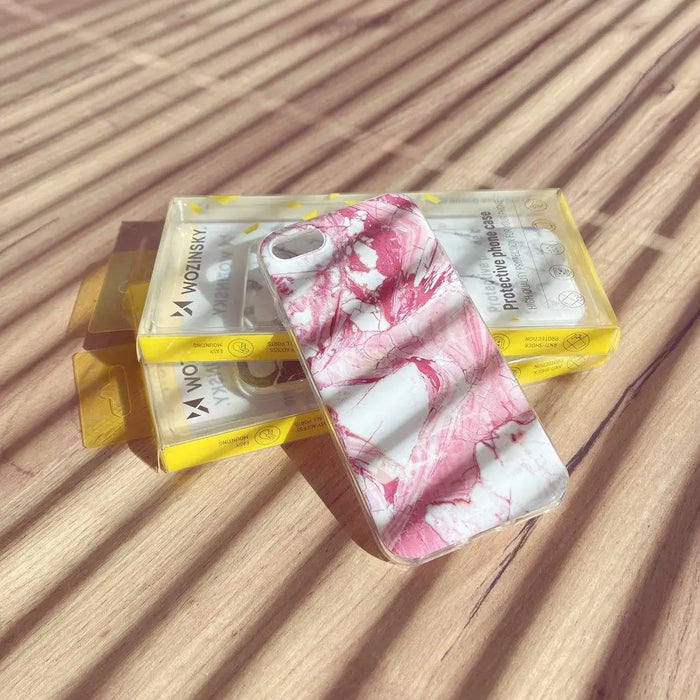 Wozinsky Marble TPU case cover for Samsung Galaxy A42 5G black - Cell phone cases and covers<<<HurtelXML